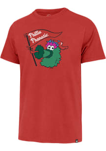 47 Philadelphia Phillies Red Imprint Franklin Short Sleeve Fashion T Shirt