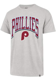 47 Philadelphia Phillies Grey Walk Tall Franklin Short Sleeve Fashion T Shirt