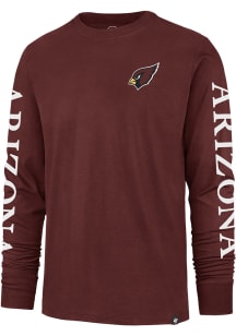 47 Arizona Cardinals Maroon Franklin Long Sleeve Fashion T Shirt