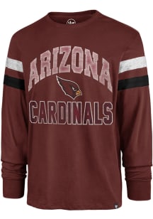 47 Arizona Cardinals Maroon Irving Long Sleeve Fashion T Shirt