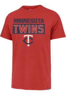 47 Minnesota Twins Red Framework Franklin Short Sleeve Fashion T Shirt