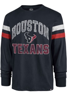 47 Houston Texans Navy Blue Irving Long Sleeve Fashion T Shirt