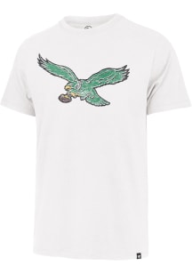 47 Philadelphia Eagles White Franklin Short Sleeve Fashion T Shirt