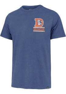47 Denver Broncos Blue Franklin Short Sleeve Fashion T Shirt