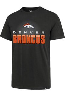 47 Denver Broncos Charcoal Super Rival Short Sleeve T Shirt