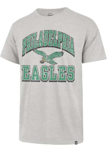 47 Philadelphia Eagles Grey Play Action Franklin Short Sleeve Fashion T Shirt