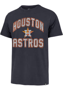 47 Houston Astros Navy Blue Play Action Franklin Short Sleeve Fashion T Shirt