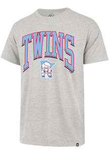 47 Minnesota Twins Grey Walk Tall Franklin Short Sleeve Fashion T Shirt