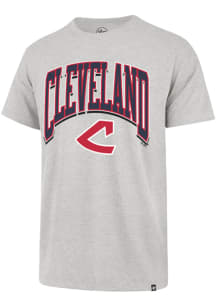47 Cleveland Guardians Grey Walk Tall Franklin Short Sleeve Fashion T Shirt