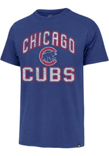 47 Chicago Cubs Blue Play Action Franklin Short Sleeve Fashion T Shirt