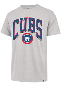 47 Chicago Cubs Grey Walk Tall Franklin Short Sleeve Fashion T Shirt