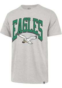 47 Philadelphia Eagles Oatmeal Walk Tall Franklin Short Sleeve Fashion T Shirt