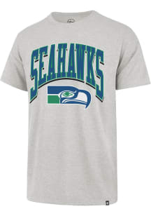 47 Seattle Seahawks Oatmeal Walk Tall Franklin Short Sleeve Fashion T Shirt