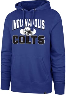 47 Indianapolis Colts Mens Blue Counter Strike Long Sleeve Hoodie