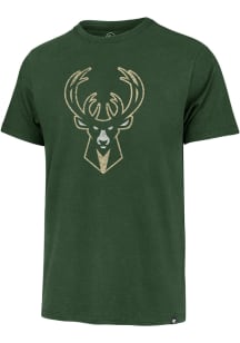 47 Milwaukee Bucks Green Premier Franklin Short Sleeve Fashion T Shirt