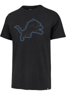 47 Detroit Lions Black Franklin Short Sleeve Fashion T Shirt