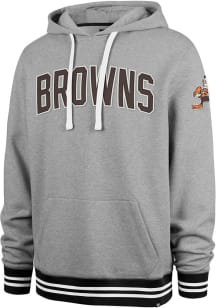 47 Cleveland Browns Mens Grey Eastport Fashion Hood