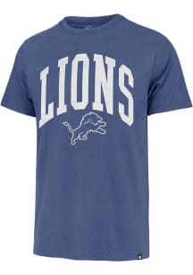 47 Detroit Lions Blue Win Win Franklin Short Sleeve Fashion T Shirt