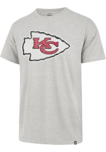 47 Kansas City Chiefs Grey Premier Franklin Short Sleeve Fashion T Shirt