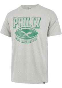 47 Philadelphia Eagles Grey Regional Franklin Short Sleeve Fashion T Shirt