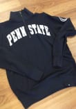 47 Penn State Nittany Lions Mens Navy Blue Striker Long Sleeve Zip Fashion