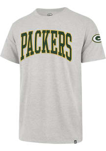 47 Green Bay Packers Grey Clubhouse Ace Fieldhouse Short Sleeve Fashion T Shirt