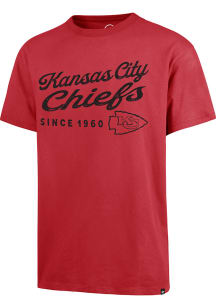 47 Kansas City Chiefs Black Duested Carrick River Short Sleeve Fashion T Shirt
