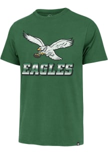 47 Philadelphia Eagles Kelly Green Upgrade Franklin Short Sleeve Fashion T Shirt