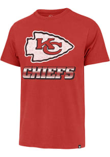47 Kansas City Chiefs Red Upgrade Franklin Short Sleeve Fashion T Shirt