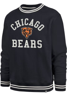 47 Chicago Bears Mens Navy Blue Clubhouse View Sierra Long Sleeve Fashion Sweatshirt