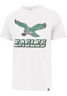 47 Philadelphia Eagles White Upgrade Franklin Short Sleeve Fashion T Shirt