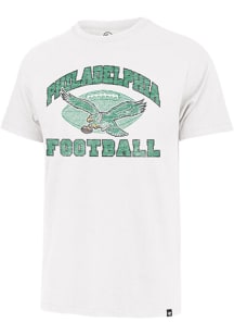 47 Philadelphia Eagles White Pathway Franklin Short Sleeve Fashion T Shirt