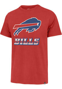 47 Buffalo Bills Red Upgrade Franklin Short Sleeve Fashion T Shirt