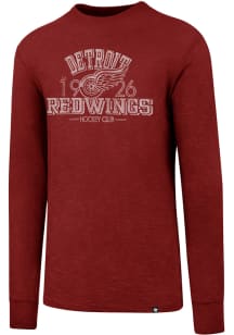 47 Detroit Red Wings Red Scrum Long Sleeve Fashion T Shirt