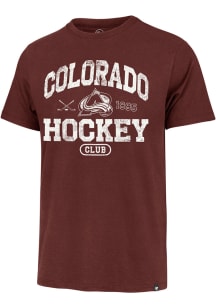 47 Colorado Avalanche Navy Blue Deke Franklin Short Sleeve Fashion T Shirt