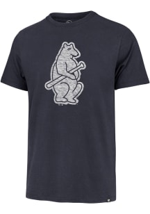 47 Chicago Cubs Navy Blue Bear Premier Franklin Short Sleeve Fashion T Shirt