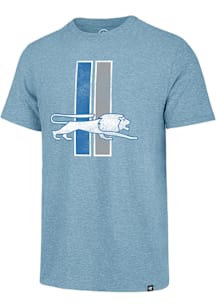 47 Detroit Lions Light Blue Match Short Sleeve Fashion T Shirt