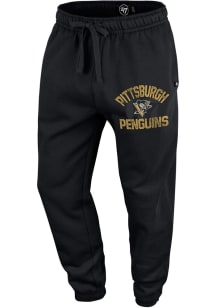 47 Pittsburgh Penguins Mens Black Trailside Fashion Sweatpants