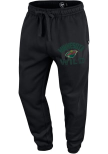 47 Minnesota Wild Mens Black Trailside Fashion Sweatpants