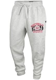 47 Cincinnati Reds Mens Grey Trailside Fashion Sweatpants