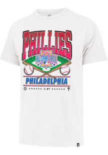 47 Philadelphia Phillies White Straight Shot Franklin Short Sleeve Fashion T Shirt