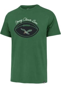 47 Philadelphia Eagles Kelly Green Chain Set Short Sleeve Fashion T Shirt