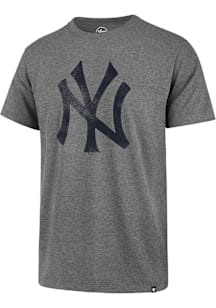 47 New York Yankees Grey Imprint Club Short Sleeve T Shirt