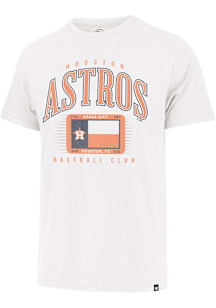 47 Houston Astros White Double Header Franklin Short Sleeve Fashion T Shirt