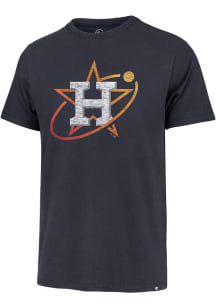 47 Houston Astros Navy Blue CC Premier Franklin Short Sleeve Fashion T Shirt