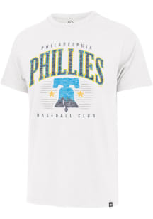47 Philadelphia Phillies White Double Header Franklin Short Sleeve Fashion T Shirt