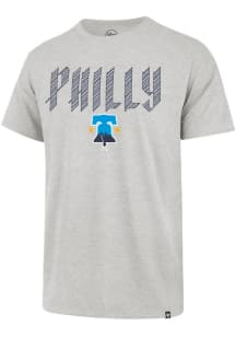 47 Philadelphia Phillies Grey CC Pregame Franklin Short Sleeve Fashion T Shirt