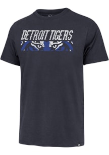 47 Detroit Tigers Navy Blue CC Premier Franklin Short Sleeve Fashion T Shirt