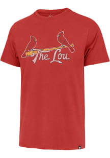 47 St Louis Cardinals Red CC Premier Franklin Short Sleeve Fashion T Shirt