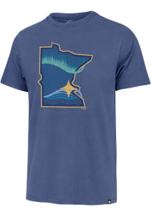 47 Minnesota Twins Blue CC Premier Franklin Short Sleeve Fashion T Shirt